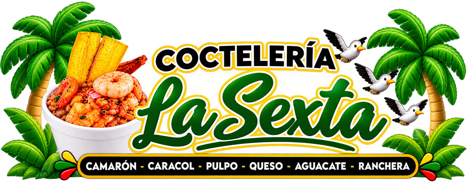 Coctelería La Sexta Header